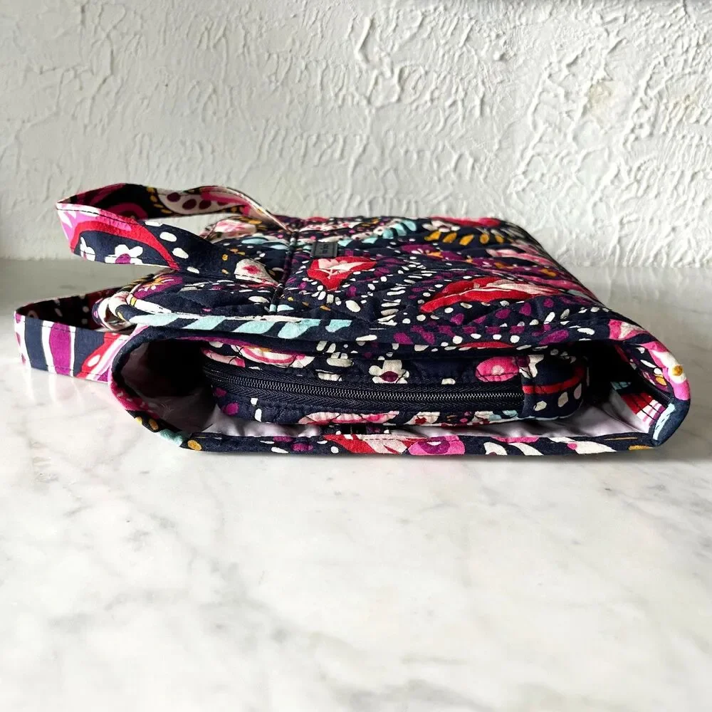 Vera Bradley Painted Paisley Hanging Organizer Travel Toiletry Cosmetic Bag
